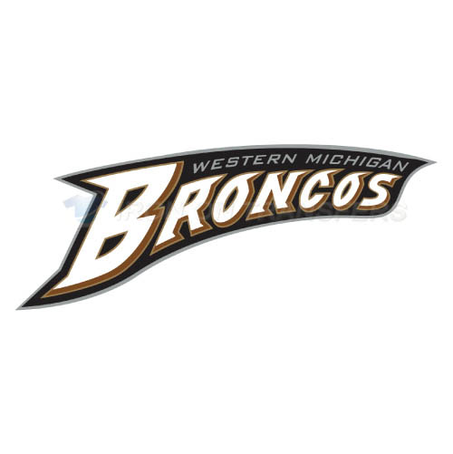Western Michigan Broncos Iron-on Stickers (Heat Transfers)NO.6991